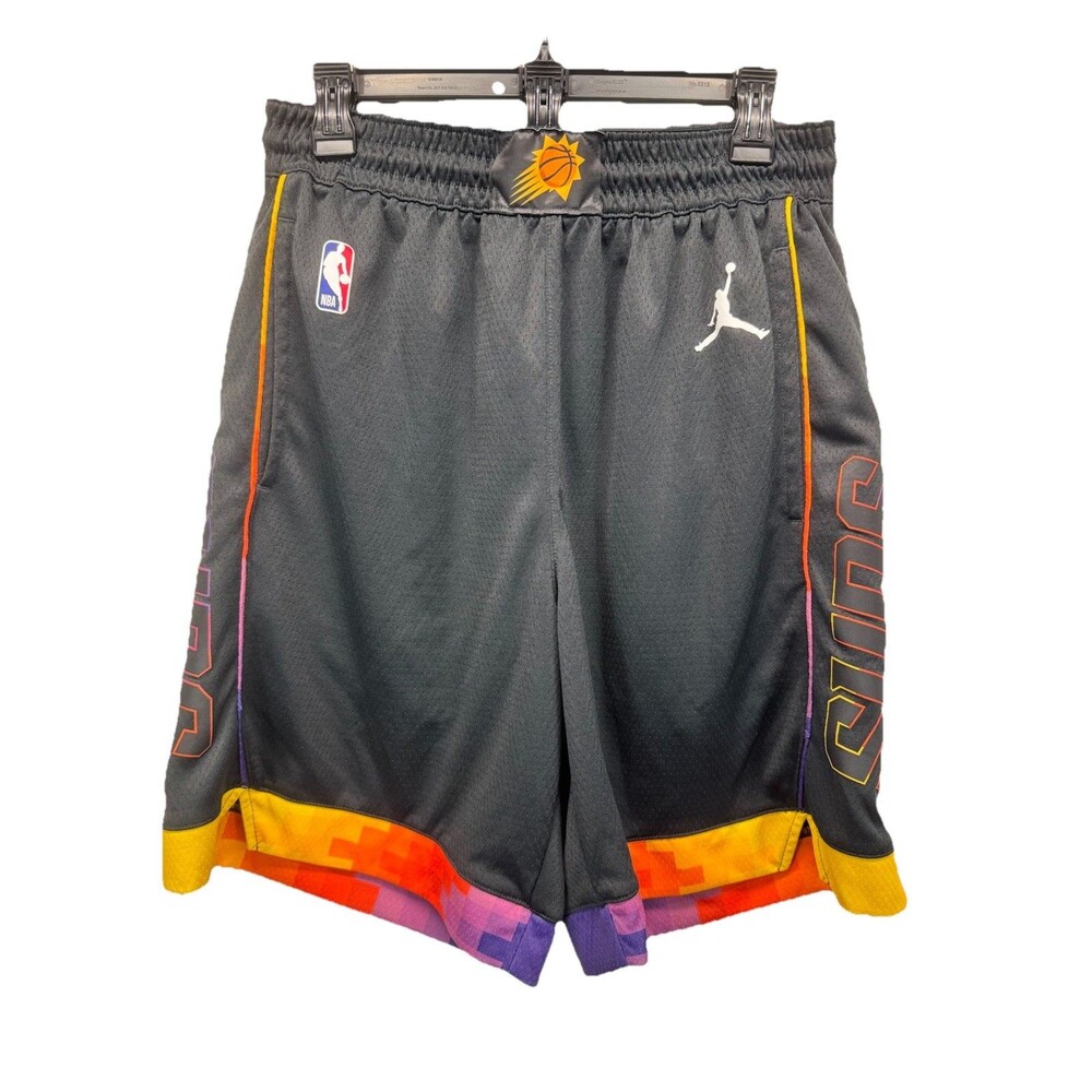Nike Phoenix Suns Black The Valley City Edition Swingman Shorts Mens Size 38